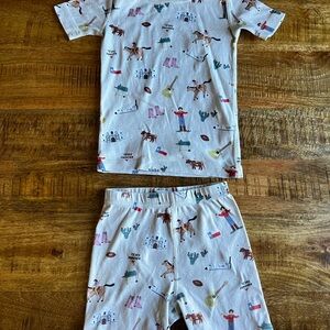 Smaller Things Texas Themed Pajama Set